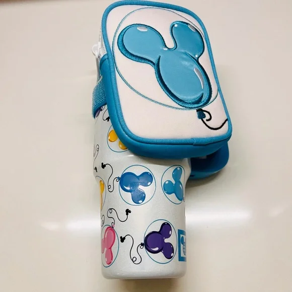 NEW Disney Mickey Balloons 30oz Insulated Stainless Steel Tumbler & Zip Case ๐๐๐ - Picture 14 of 15